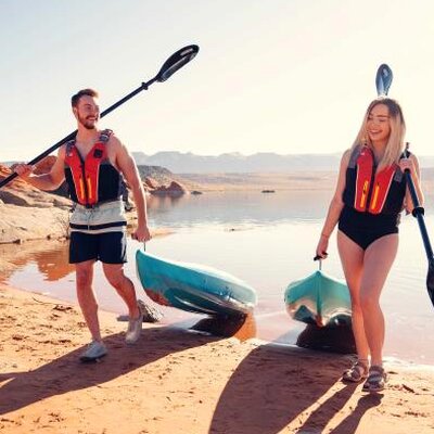 Lifetime Guster 100 Sit-In Kayak 2-Pack - 91007