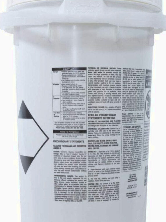 In The Swim 3 Inch Pool Chlorine Tablets 50 Lbs - C3050