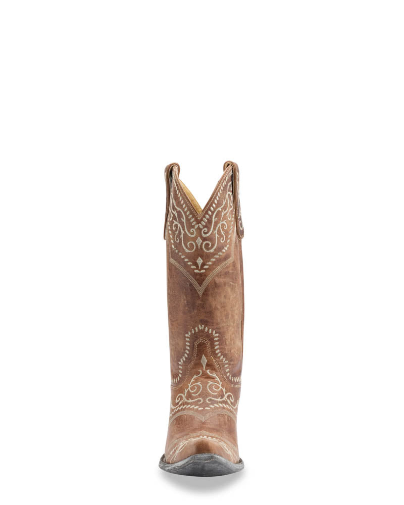 Women's Embroidered Cowgirl Boots - Oryx - view 8