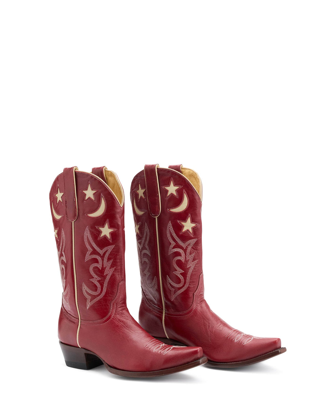 Women's Moon Cowgirl Boots - Red - view 4