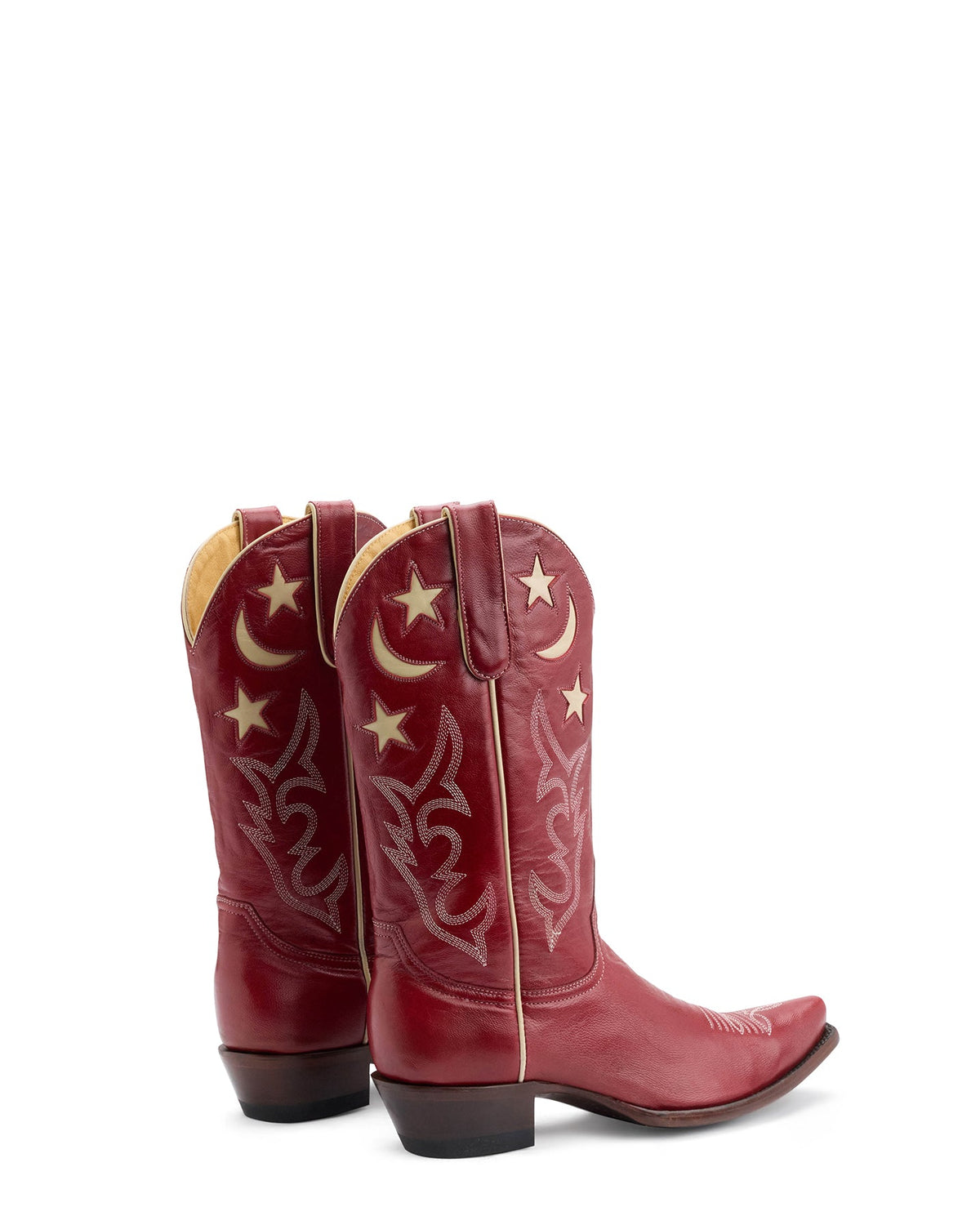 Women's Moon Cowgirl Boots - Red - view 5