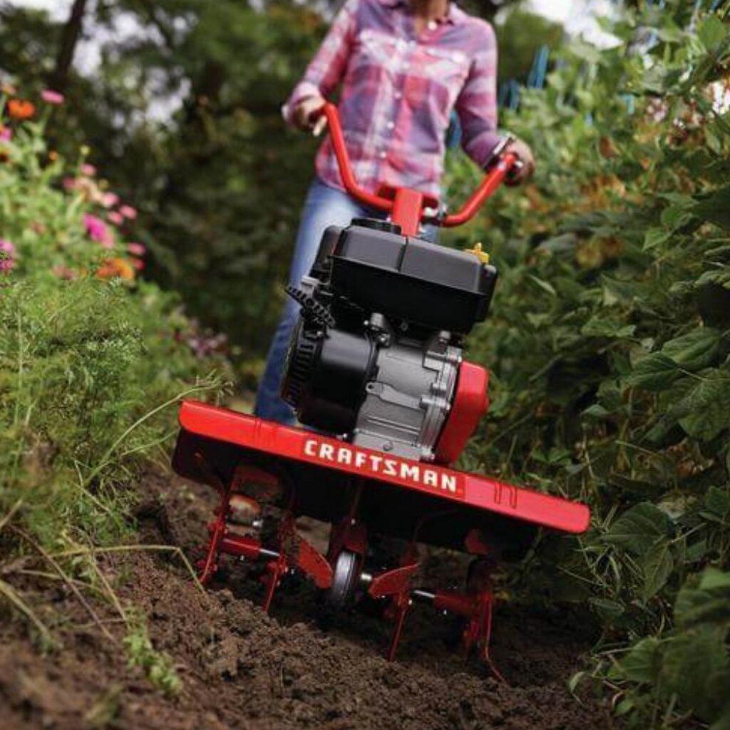 Craftsman Scratch And Dent 24-in 208cc Front Tine Garden Tiller - TMI30000
