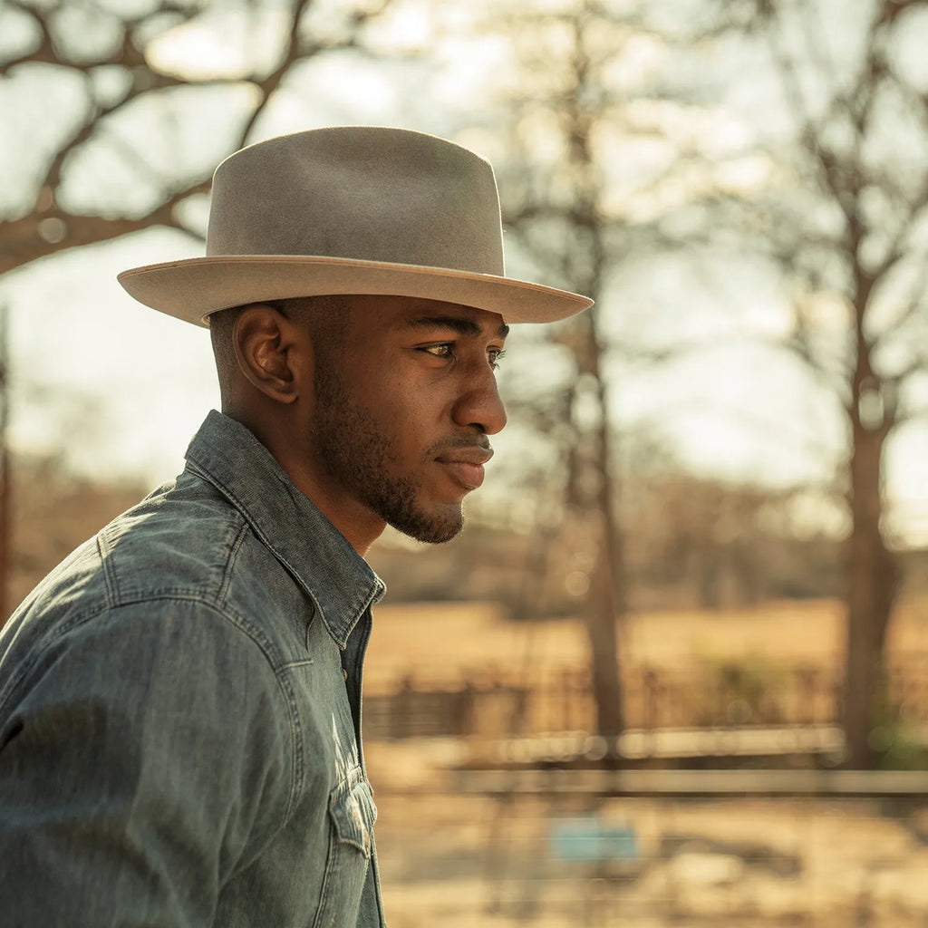 Skyline Wool Fedora Natural Color
