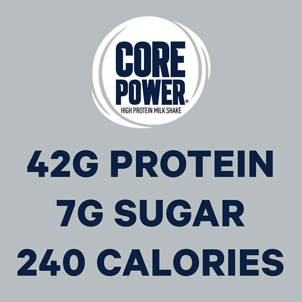 Core Power Elite High Protein Recovery Drink, Chocolate, 14 Fl Oz, Pack Of 12