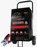 Schumacher Electric Wheeled Battery Charger And Engine Starter, 300 Crank Amps, 6 Volts, 12 Volts - SC1446