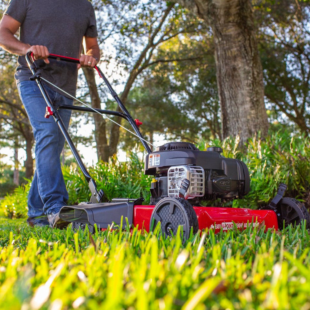 Hyper Tough 20-Inch 125cc Gas Push Lawn Mower With Briggs & Stratton Engine