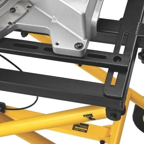 DEWALT Rolling Miter Saw Stand With Wheels, Yellow - DWX726