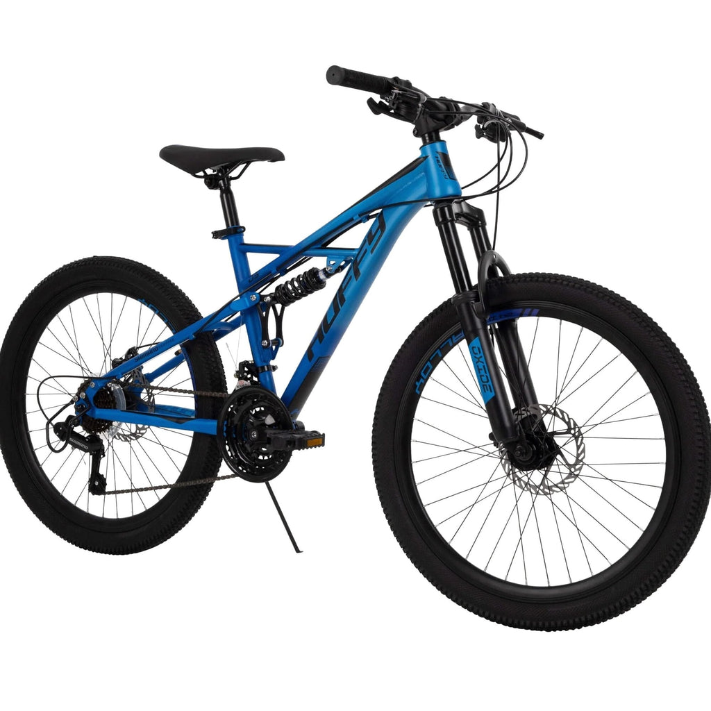 Huffy Oxide 24 Inch Boys Mountain Bike, Blue - 54920P7