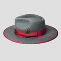 Eerguson Fedora - Slate+Burgundy