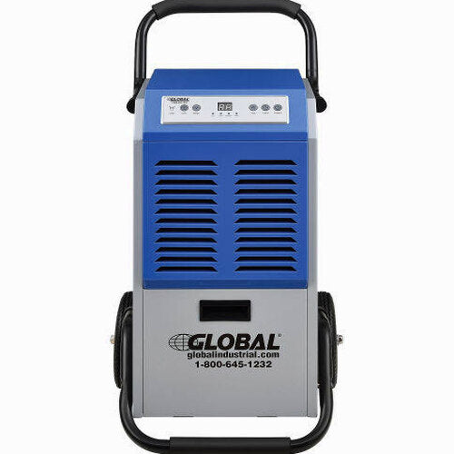 Global Industrial Commercial Portable Dehumidifier, 110 Pints Per Day