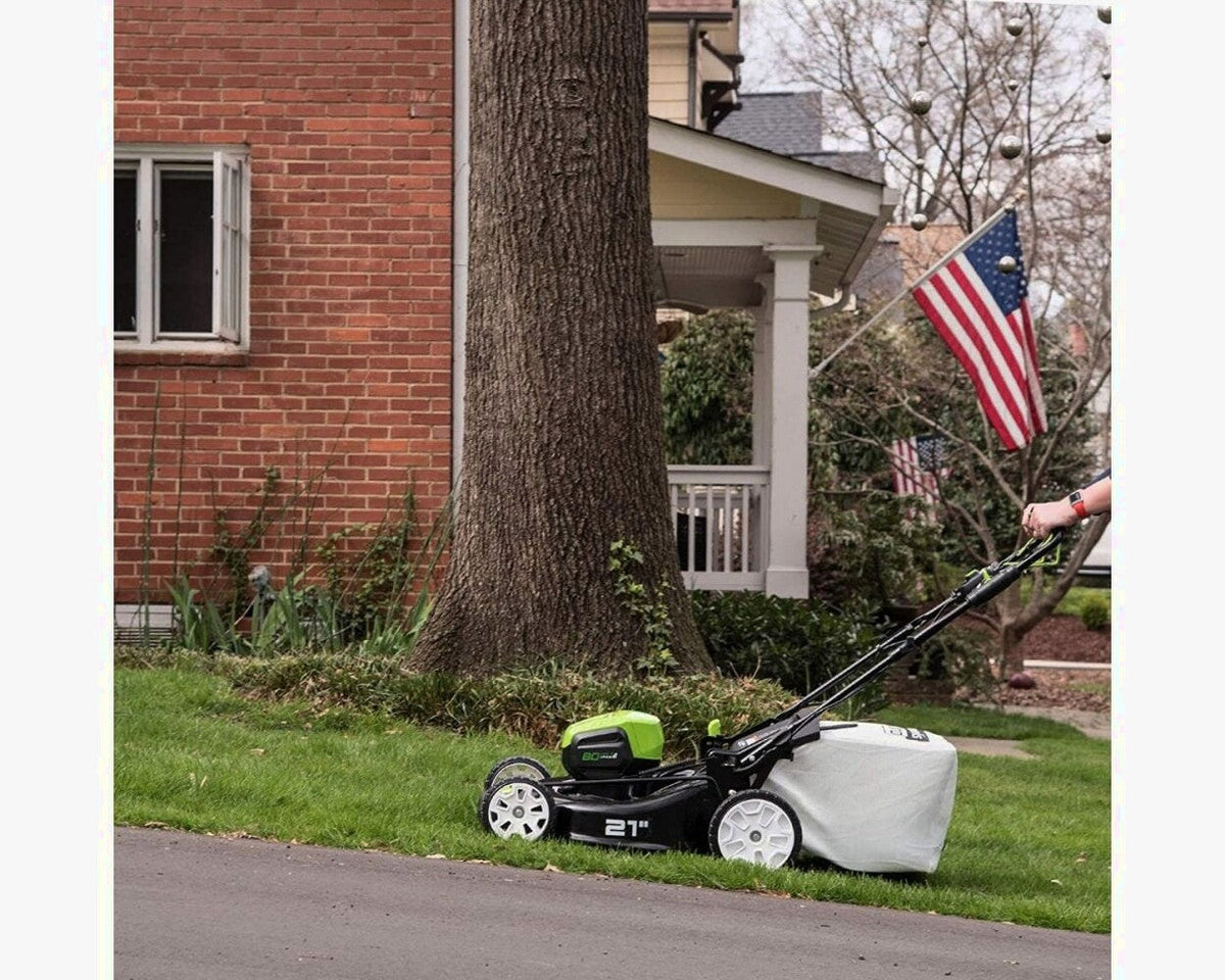 Greenworks 80V Cordless 21 in Self-Propelled Brushless Lawn Mower