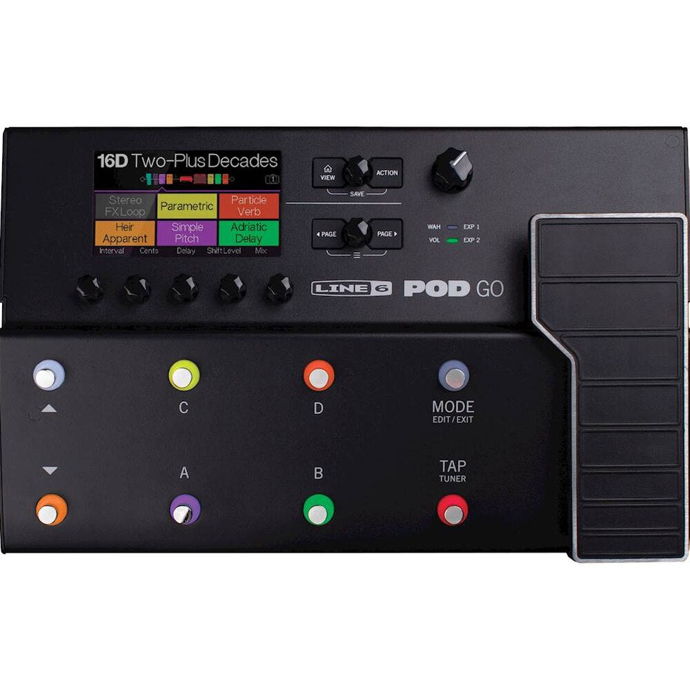 Line 6 POD Go Guitar Processor - Black