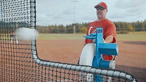 Jugs MVP Combo Pitching Machine, 20-60 MPH, Baseball And Softball - M1601