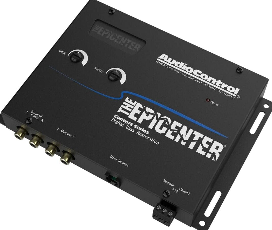 AudioControl Digital Bass Restoration Processor With Wired Remote - Epicenter