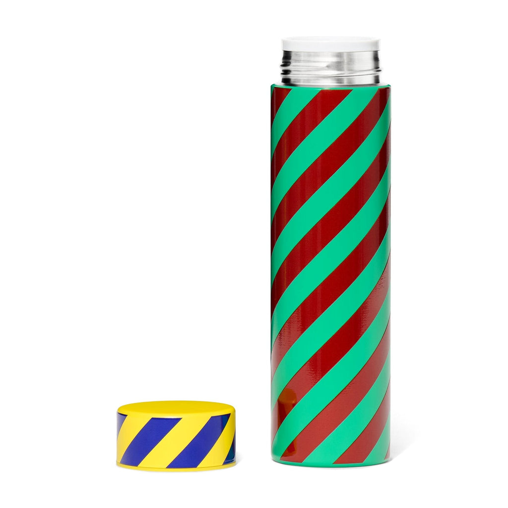 Dusen Dusen Pattern Thermal Bottle 13.5oz - Stripe