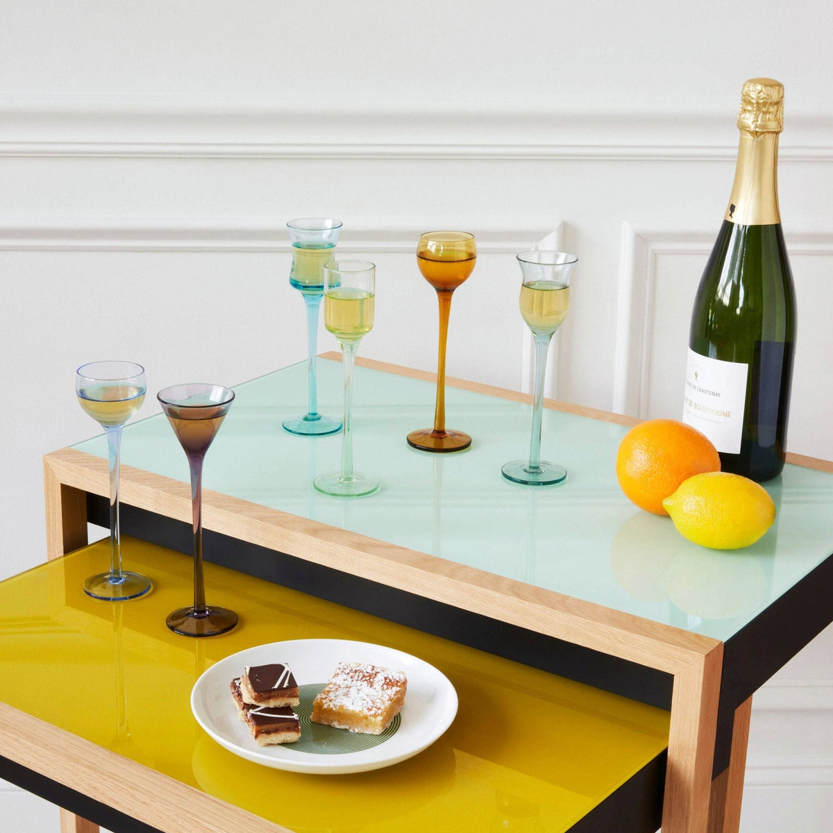 Long Stem Cordial Glass Set - 6 Piece