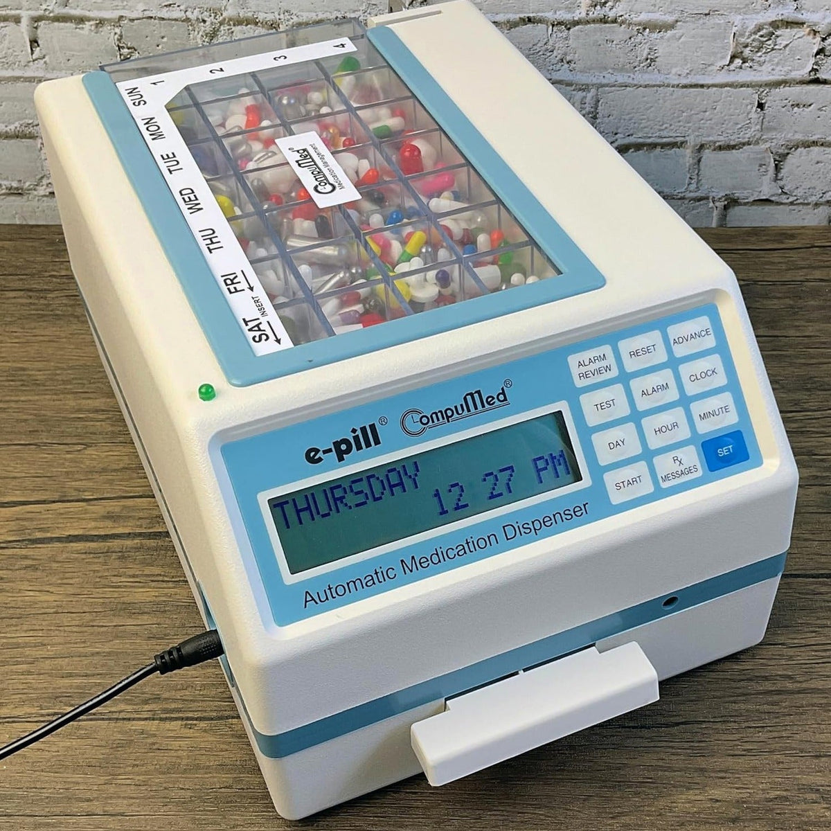 CompuMed Tamper Resistant Automatic Pill Dispenser, AC Powered