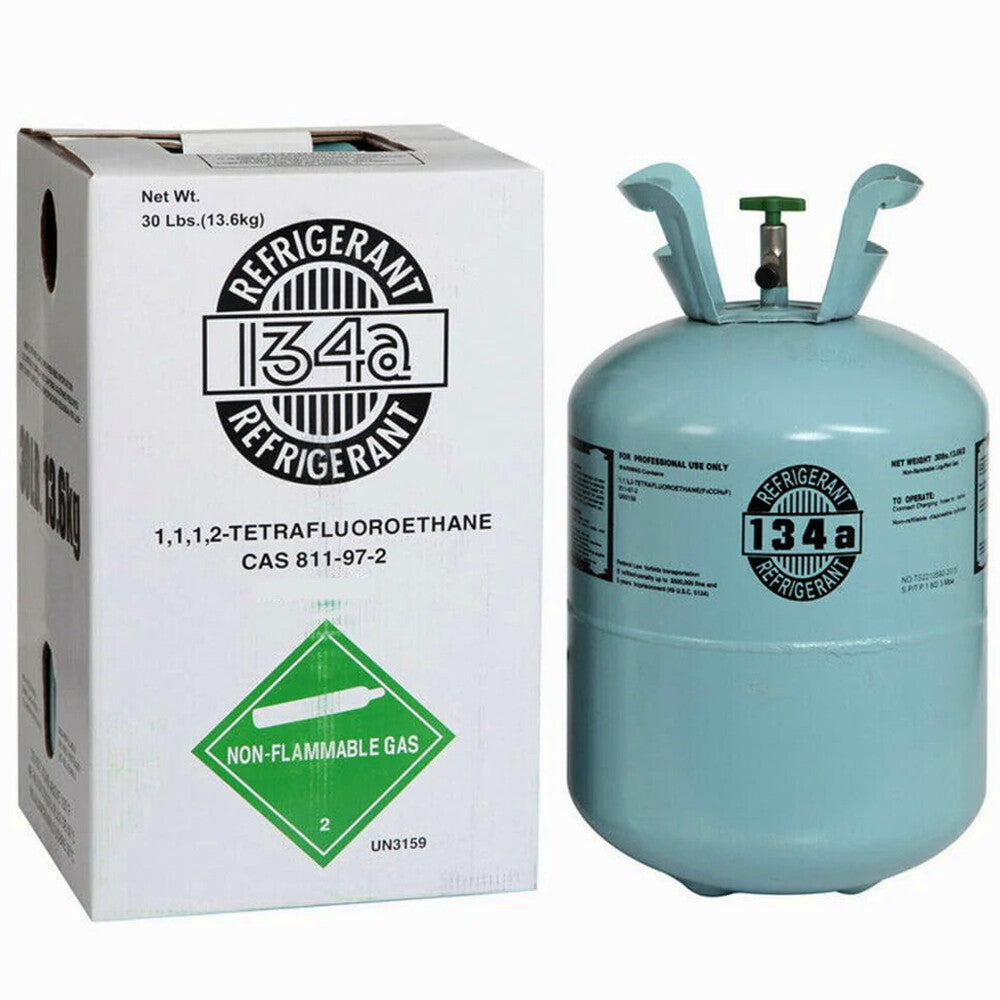 R134A Automotive Refrigerant 30LB Cylinder - 1,1,1,2-Tetrafluoroethane
