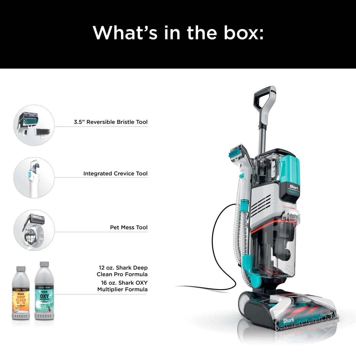 Shark CarpetXpert 2-In-1 Deep Carpet Cleaner And Handheld Spot And Stain Eliminator