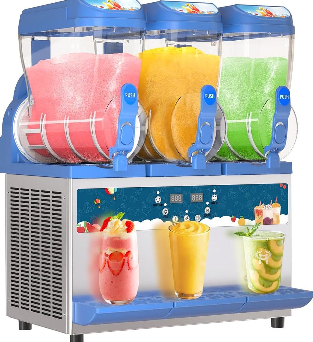 AnyDoor Commercial Slushy Machine 45l 1200w Blue - 300-X