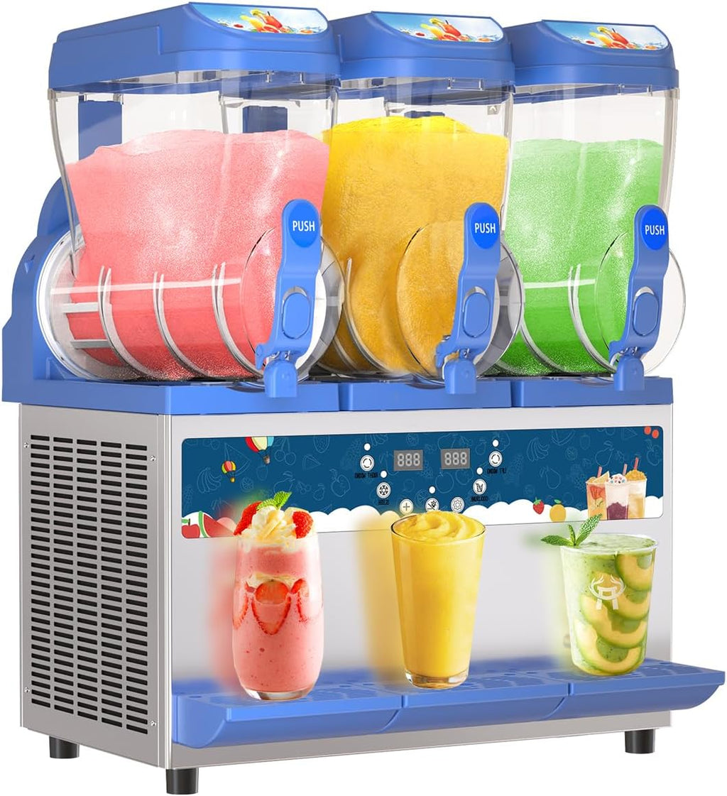 AnyDoor Commercial Slushy Machine 45l 1200w Blue - 300-X
