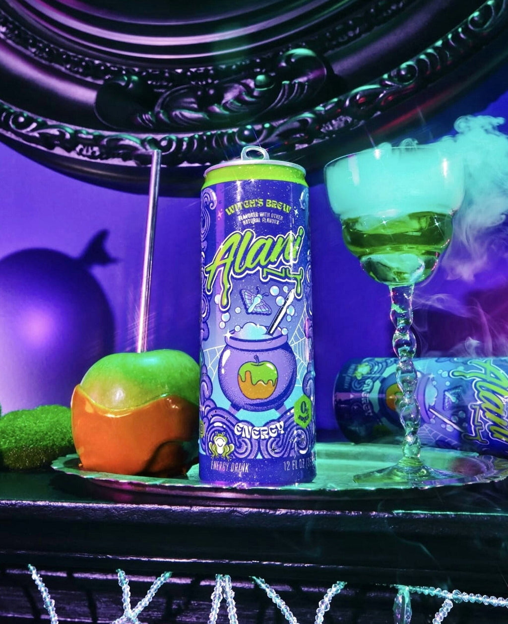 Sugar-Free Energy Drink, Witch's Brew, 12 Fl Oz, 8 Pack