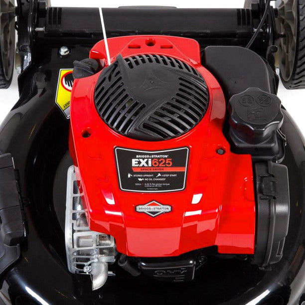 Black Max 21-Inch 150cc Gas Push Mower With Mow-N-Stow - MNA152717
