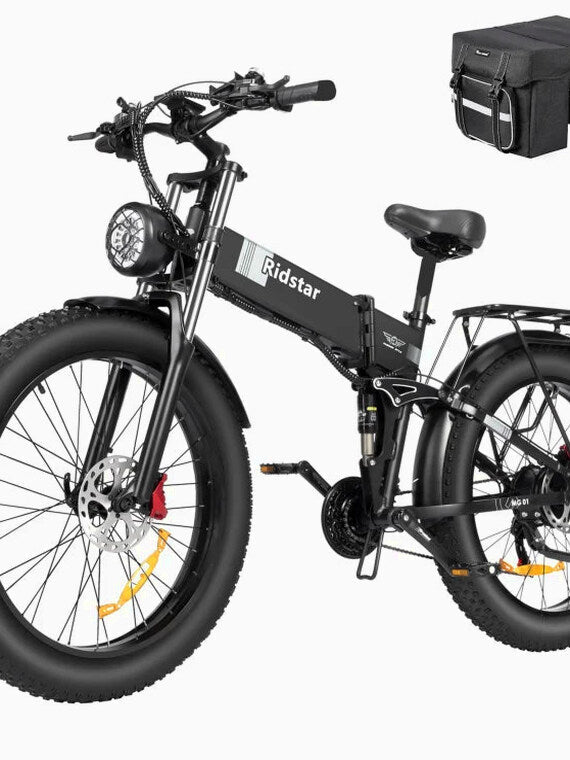 Electric Bike For Adults, 750W Motor, 48V 20Ah Removable Battery, 26 Fat Tire, Folding, Shimano 21-Speed, UL2849