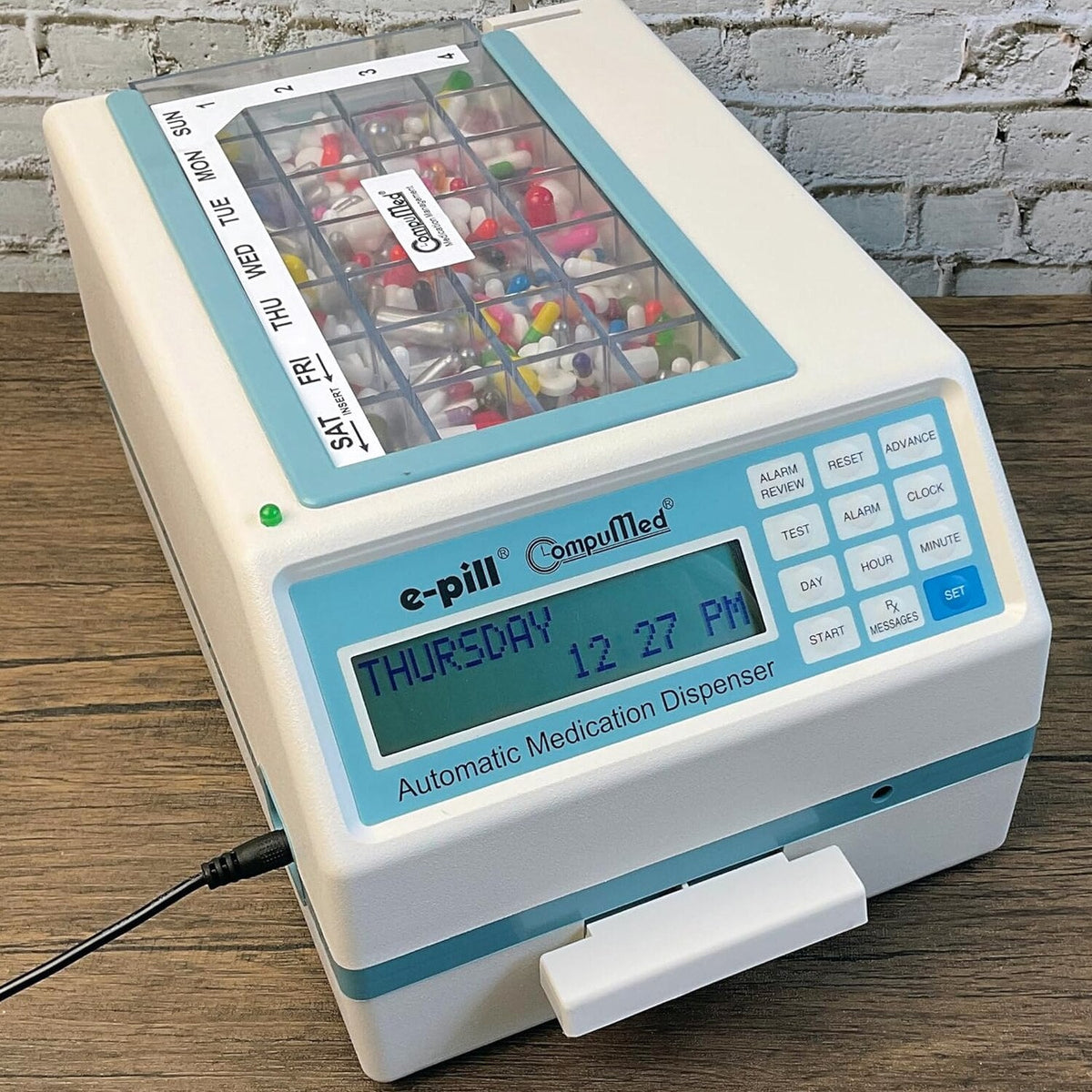CompuMed Tamper Resistant Automatic Pill Dispenser - AC Powered
