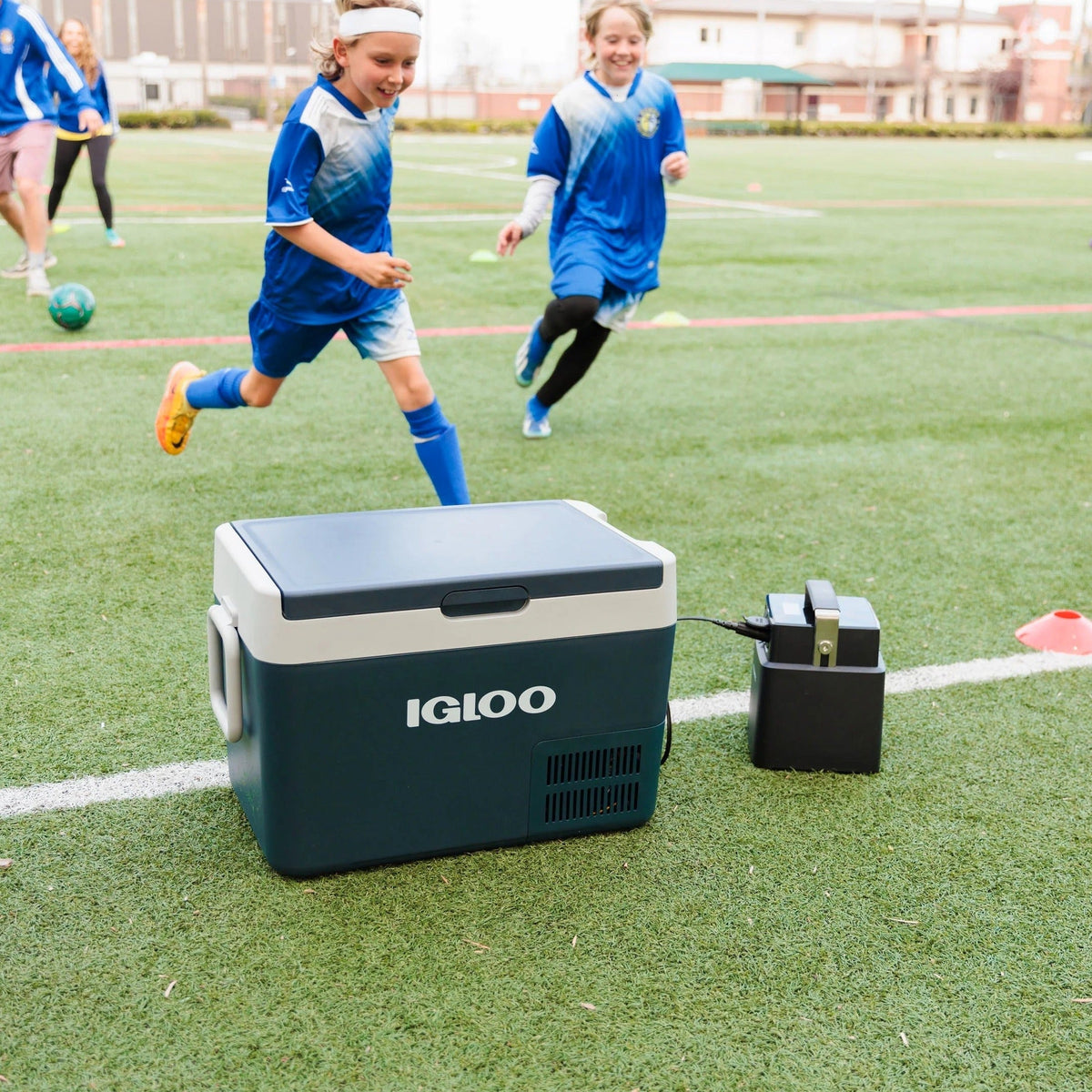 Igloo ICF 32 Active Electric Cooler 38 QT - Rugged Blue