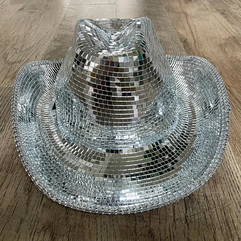 Disco Ball Cowboy Hat
