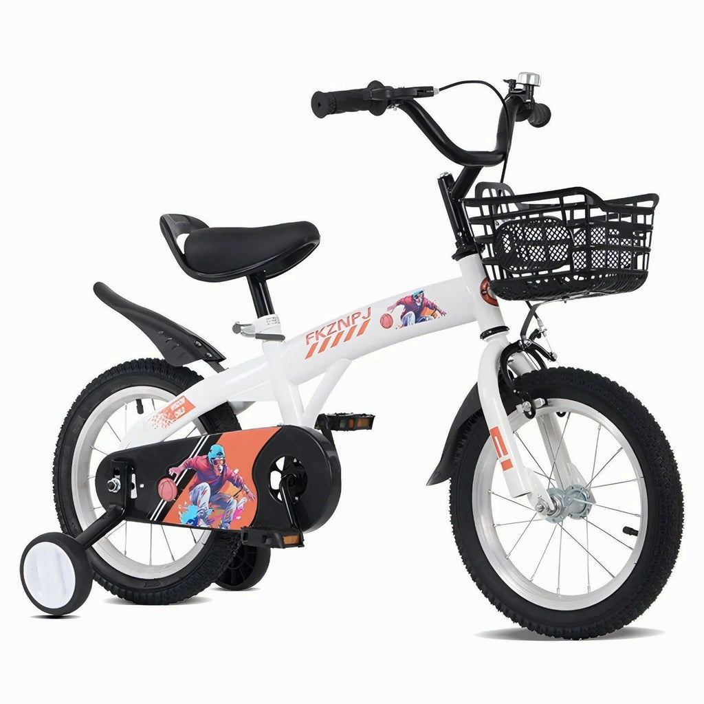 Baprem Girls' Bicycle, 18 Inch, Pink - Single Speed