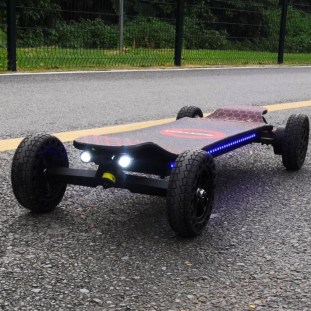 Electric Skateboard 4000 Watts, 12S3P, 35 Mph, 22 Mile Range, 6 Inch Wheels