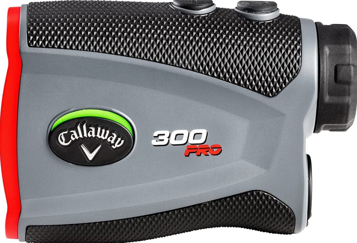 Callaway 300 Pro Slope Laser Golf Rangefinder 6x 5-1000 Yards - Enhanced 2021 Model
