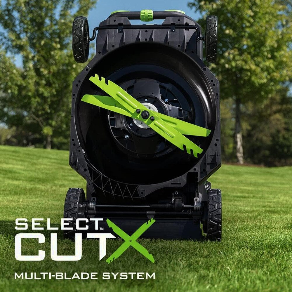 EGO Power+ 21-Inch 56-Volt Lithium-Ion Self-Propelled Cordless Lawn Mower With 2 4.0Ah Batteries And Rapid Charger - LM2102SP-A