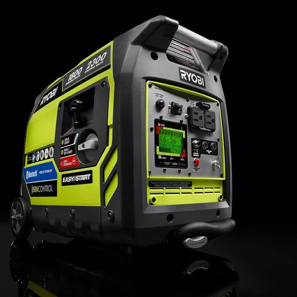 Ryobi 2,300-Watt Gasoline Powered Inverter Generator