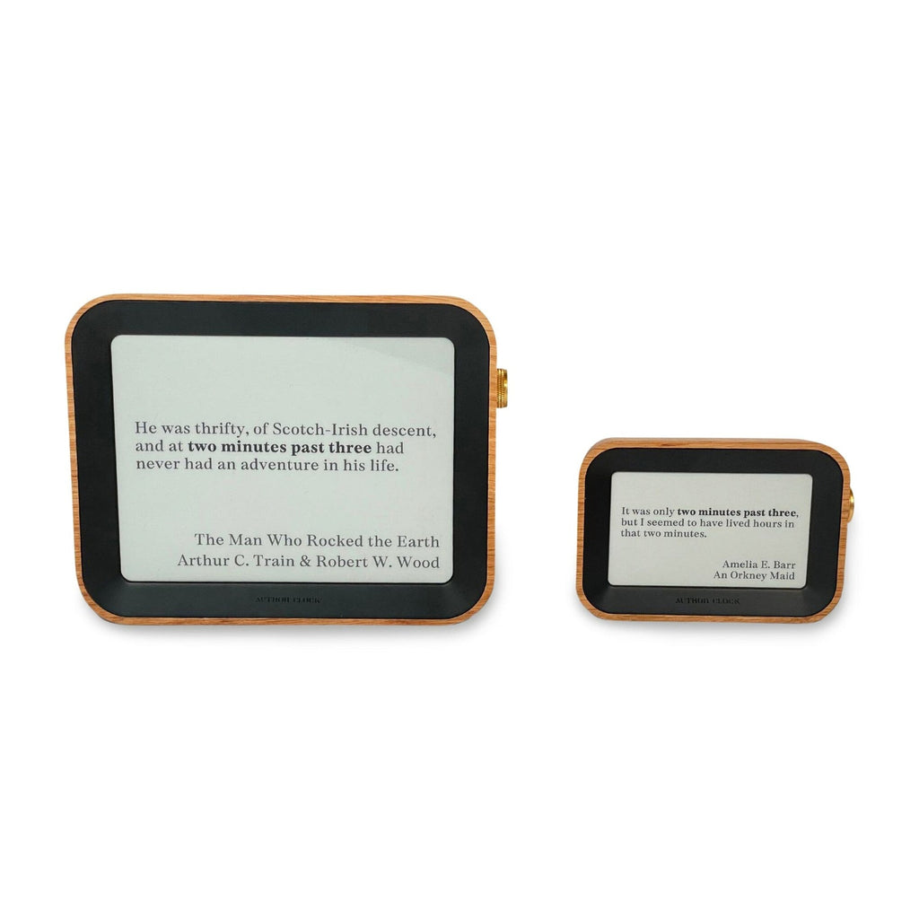 Author Clock - Small