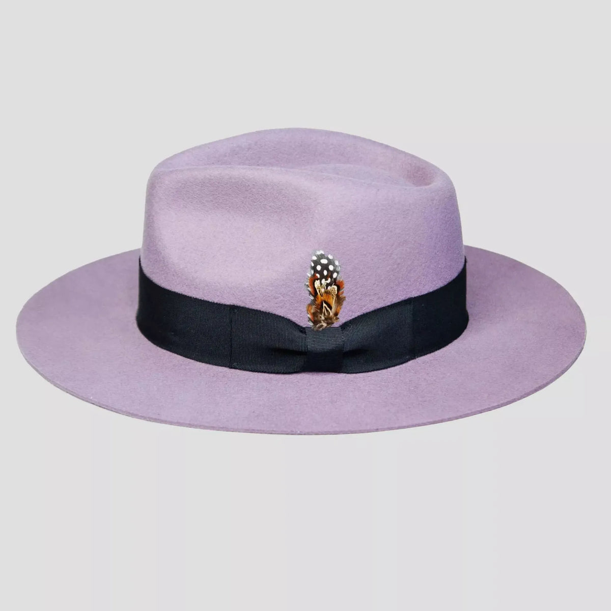 Eerguson Fedora - Lavender+Black