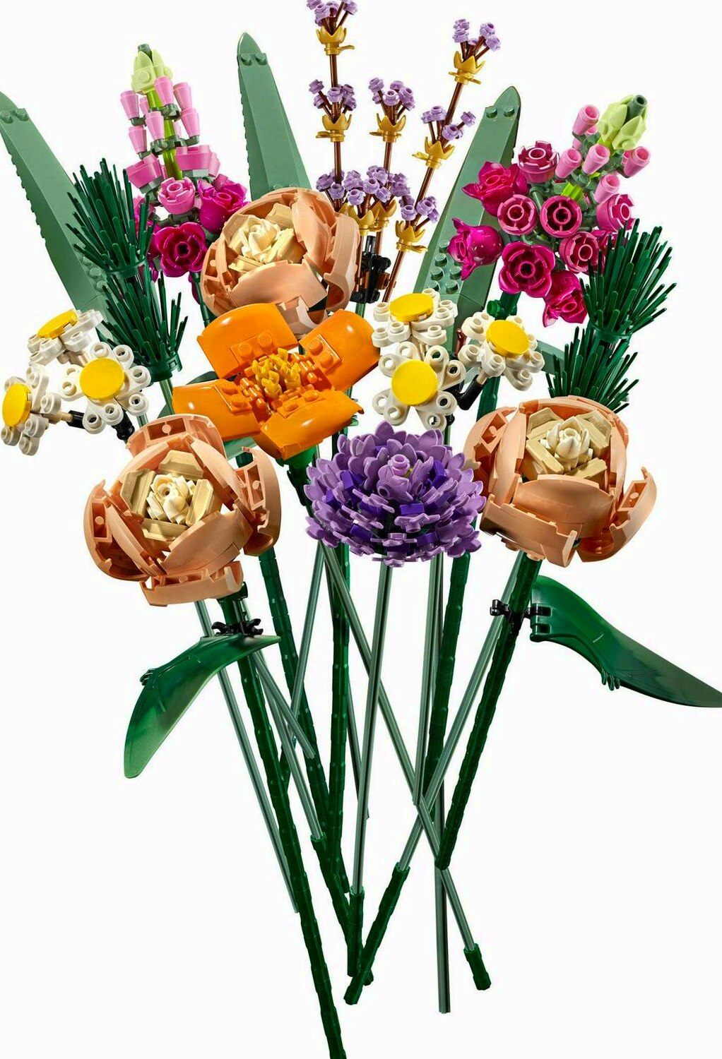 LEGO Flower Bouquet Building Set, 756 Pieces, Multicolor - 10280
