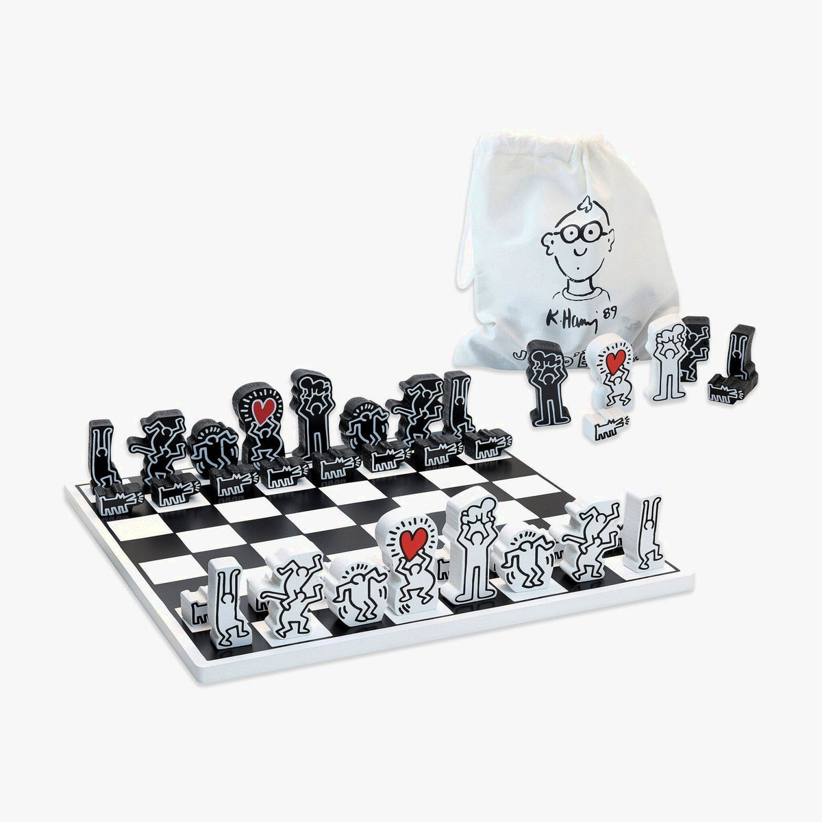 Keith Haring Chess Set