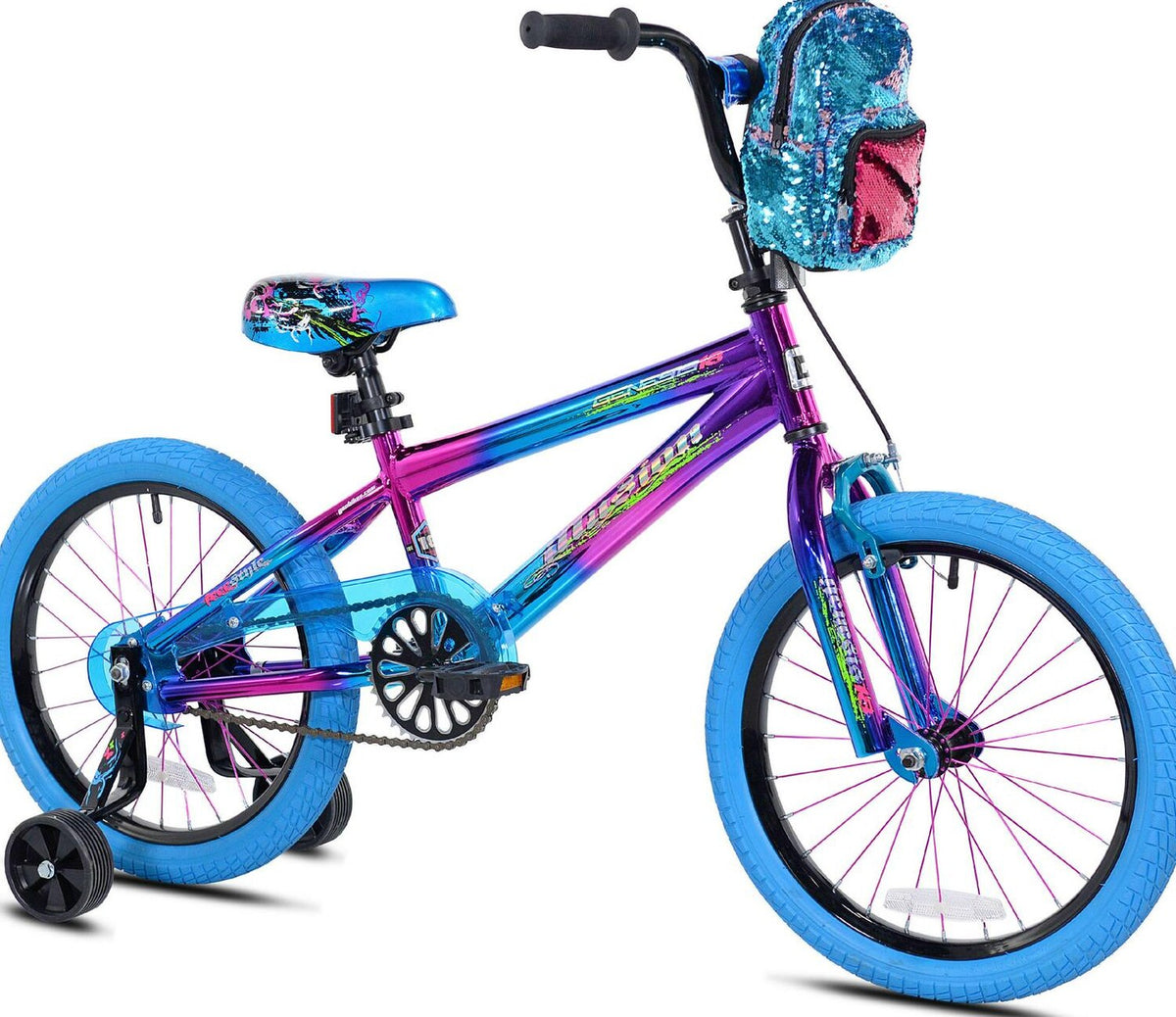 Genesis 18 in Illusion Girls' Bike Blue/Purple - 71885