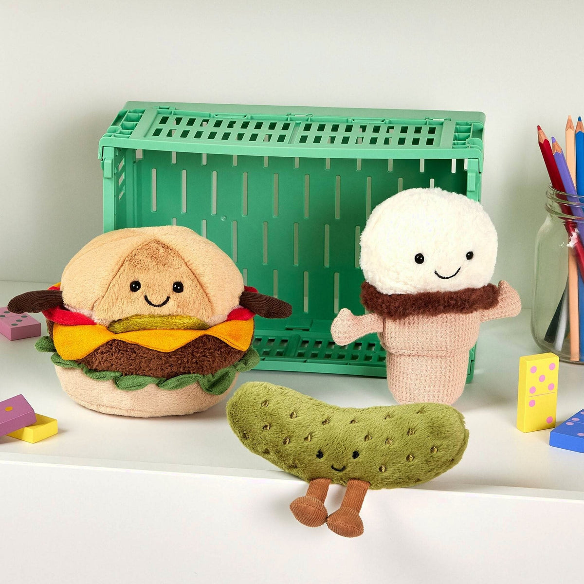 Jellycat Amuseable Food Plush Toy - Hamburger