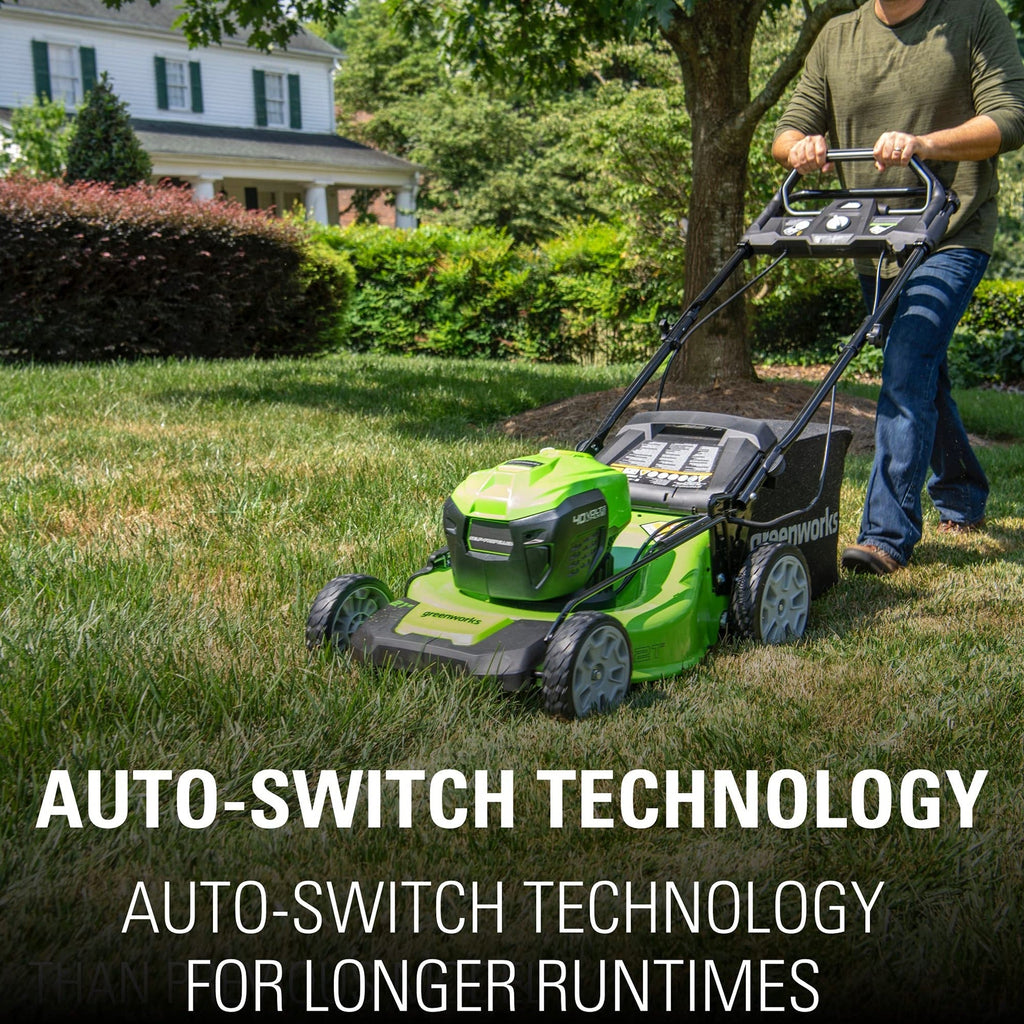 Greenworks 80V Cordless 21 in Self-Propelled Brushless Lawn Mower