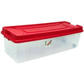 Sterilite Plastic Tree Storage Box, Infra Red - 52 1/2 in L x 20 in W x 15 1/2 in H