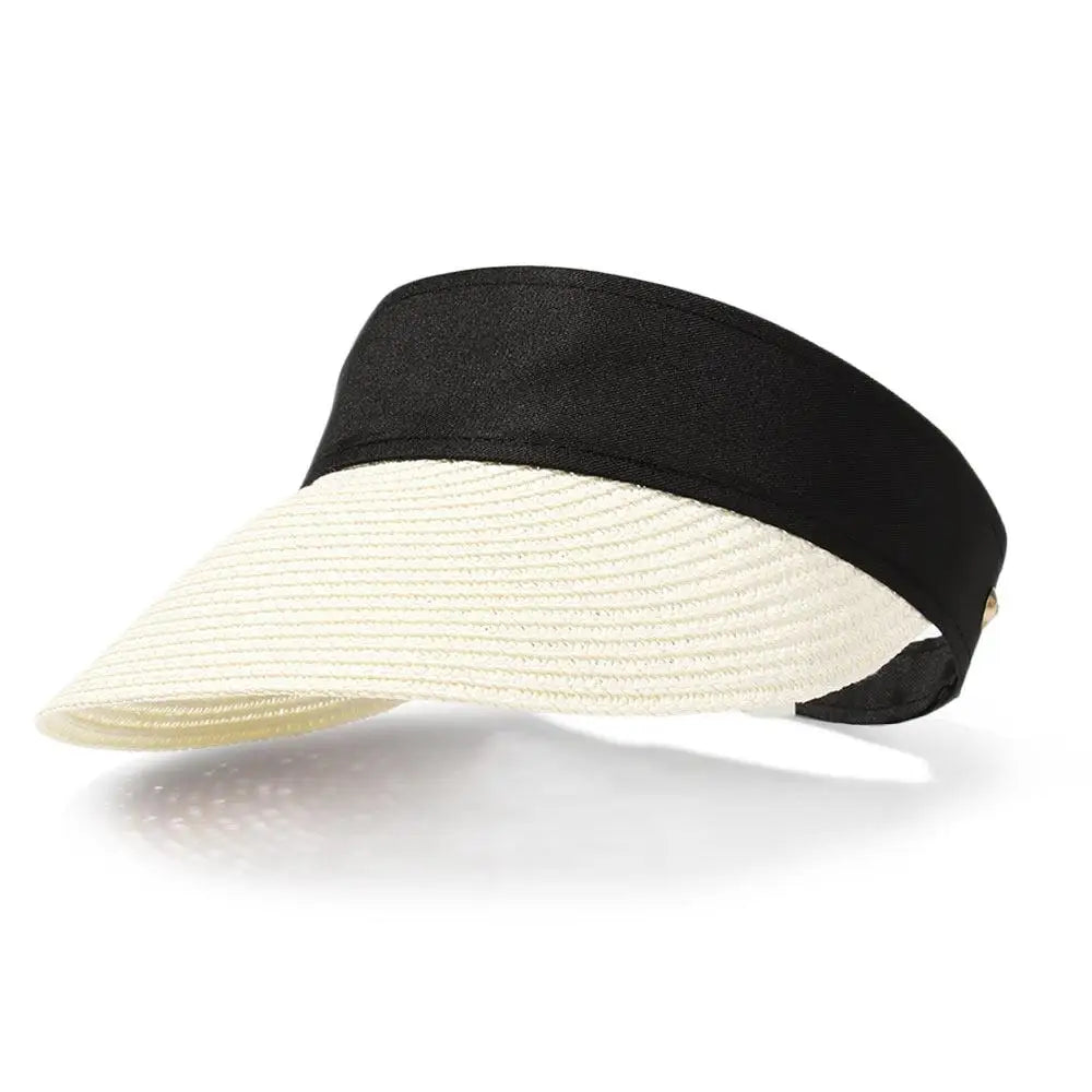 Aruba Summer Straw Long Visor