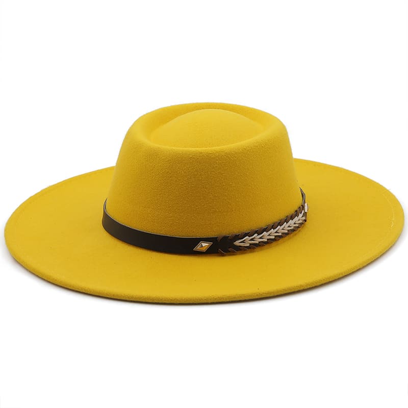 Atlanta Wide-Brimmed Porkpie Hat