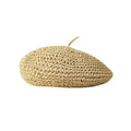 Aveiro Summer Handmade Straw Beret