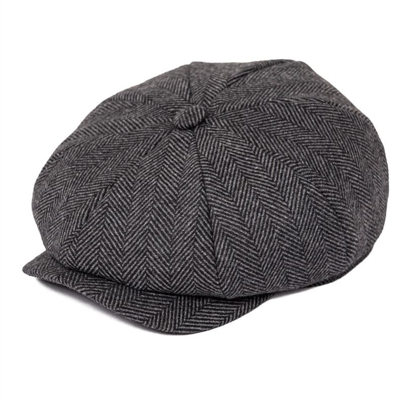 Heritage British Wool Newsboy Cap