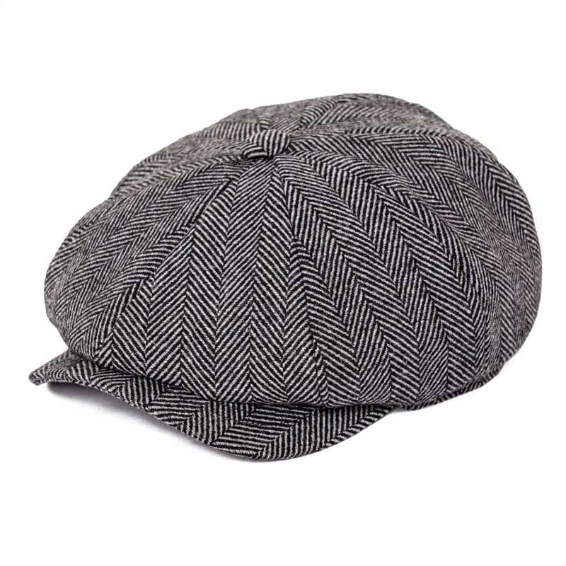 Heritage British Wool Newsboy Cap