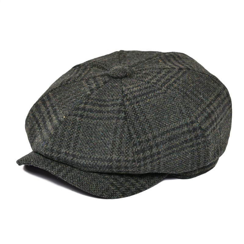 Heritage British Wool Newsboy Cap